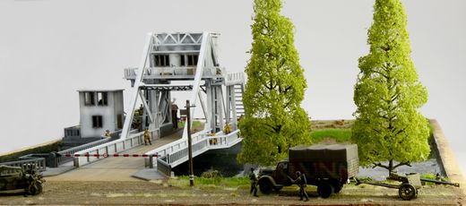 Diorama militaire : Assaut « Pegasus Bridge » - 1/72 - Italeri 06194, 6194