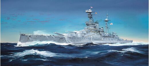 maquette HMS Royal Oak, Trumpeter 1:350, maquette navale, cuirassé britannique, Royal Navy, modélisme naval