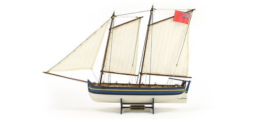 Maquette en bois voilier : Canot HMS Endeavour 1/50 - Artesania Latina 19005