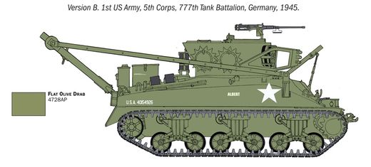 Maquette militaire : M32B1 ARV - 1:35 - Italeri 06547