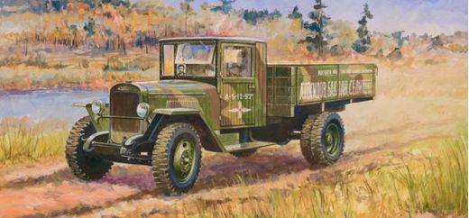 Maquette militaire : Camion ZIS‐5V Soviétique - 1/35 - Zvezda 3529 03529