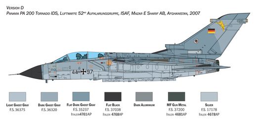 Maquette avion militaire : Tornado IDS 40e anniversaire 1/32 - Italeri 2520