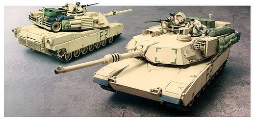 Maquette militaire : Char d'assaut US M1A2 Abrams - Tamiya 35269