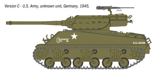 Maquette de char américain : Autocanon M36B1 de 90 mm 1/35 - Italeri 96538