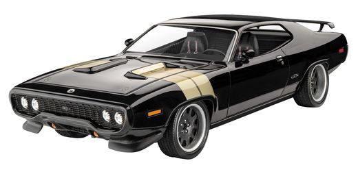 Fast & Furious-Dominic's 1971 Plymouth GTX Fast and The Furious Maquette -  Revell-07692