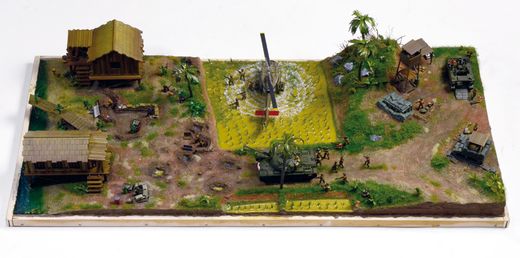 Diorama militaire : Guerre du Vietnam - 1/72 - Italeri 06184