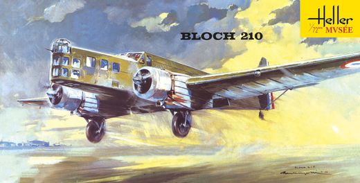 Maquette avion : Bloch 210 - 1:72 - Heller 80397