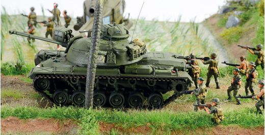 Diorama militaire : Guerre du Vietnam - 1/72 - Italeri 06184