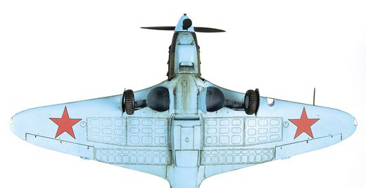 Maquette avion militaire : Soviet Fighter YAK-7 (Version tardive) 1/48 - Zvezda 4837