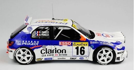 Maquette voiture : Peugeot 306 Maxi EVO2 1/24 - Beemax 24026