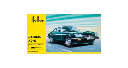 Boîte de maquette auto : Jaguar XJS 1/43 - Heller 80183