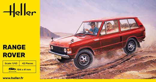 Kit de modélisme automobile : Range Rover 1/43 - Heller 80181