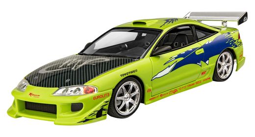 Maquette voiture : Fast & Furious Brian'S 1995 Mitsubishi Eclipse - 1:25 - Revell 07691 7691