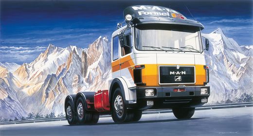 Maquette Camion MAN 26.321 Formel 6 1/24 - Italeri 756