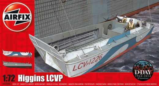 Maquette de véhicule militaire : Higgins LCVP - 1:72 - Airfix 02340 2340