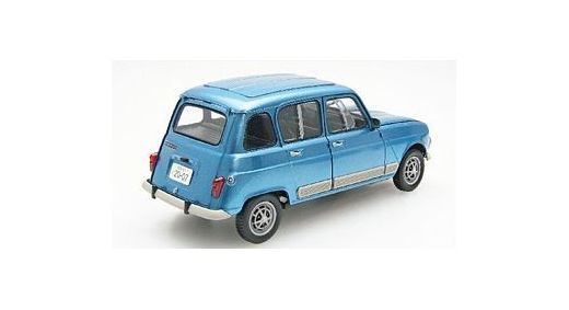 Maquette voiture de collections : Renault 4 GTL - 1/24 - Ebbro 25011 - france-maquette.fr