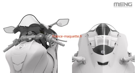 Kawasaki Ninja ZX-10R 1/9 - MENG MT007