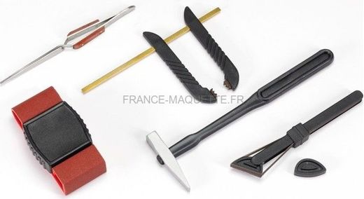 Maquette bois de l'Endeavour en bois avec outils - 1:80 - Amati B1700-10