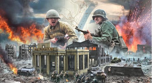 Diorama militaire : Siège de Stalingrad - 1/72 - Italeri 06193 6193