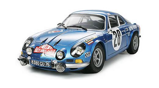 Maquette voiture de sport : Alpine Renault A110 - 1/24 - Tamiya 24278