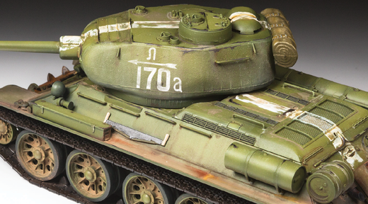 Maquette militaire : Char Russe T-34/85 - 1/35 - Zvezda 3687