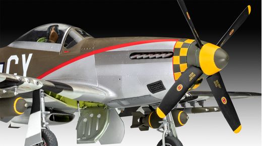 Maquette avion : P-51D Mustang (version tardive) - 1:32 - Revell 03838 3838