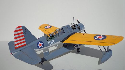 Hydravion Vought OS2U Kingfisher 1:32 - Trumpeter 32016