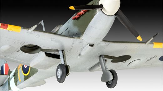 Maquette militaire : Combat Set Bf109G-10 & Spitfire Mk V - 1:72 - Revell 03710, 3710