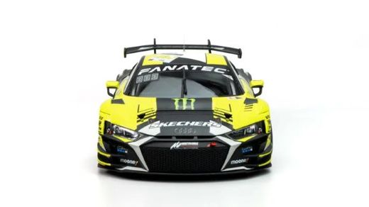 Maquette voiture plastique : Audi R8 LMS EVO GT3 World challenge 1/24 - Nunu Beemax 24044