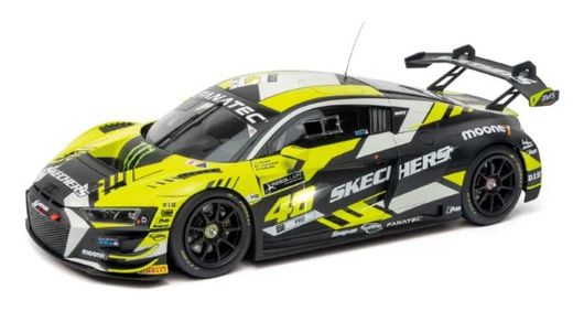 Maquette voiture plastique : Audi R8 LMS EVO GT3 World challenge 1/24 - Nunu Beemax 24044