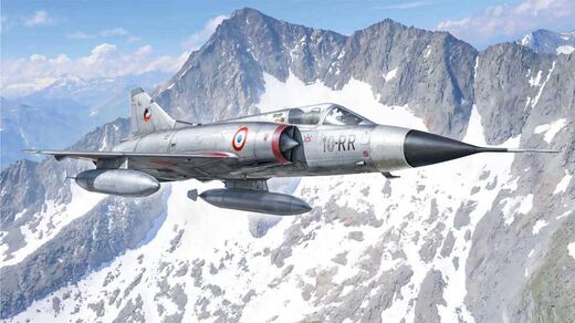 Maquette d'avion de chasse : Mirage IIIC au 1/32 - Italeri 92505