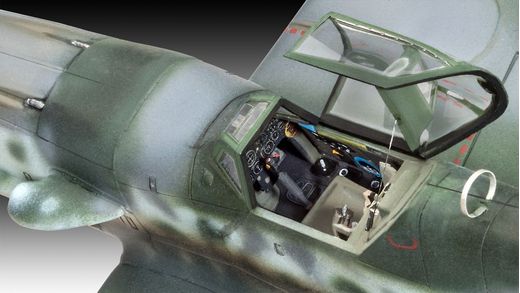 Maquette avion : Messerschmitt Bf109 G-10 - 1:48 - Revell 03958