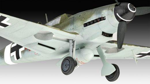 Maquette militaire : Combat Set Bf109G-10 & Spitfire Mk V - 1:72 - Revell 03710, 3710