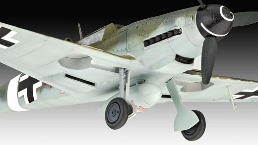 Model Set Combat Set Bf109G-10 & Spitfire Mk V - 1:72 - Revell 63710
