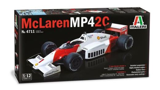 Maquette voiture de F1 : McLaren MP4/2C Prost/Rosberg 1/12 - Italeri 4711