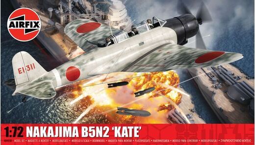 Maquette Nakajima B5N2 'Kate' in 1:72 Pearl Harborg - Airfix A04058