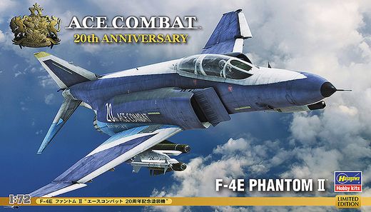 Maquette avion militaire : F-4E Phantom II "Ace Combat® 20th Anniversary" - 1/72 - Hasagawa 52137