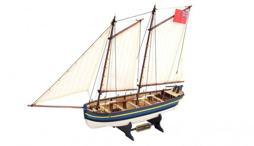 Maquette en bois voilier : Canot HMS Endeavour 1/50 - Artesania Latina 19005