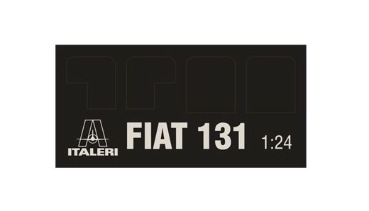 Maquette voiture de course : Fiat-131 OlioFiat 1/24 - Italeri 3667