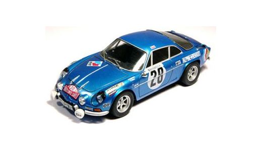 Maquette voiture de sport : Alpine Renault A110 - 1/24 - Tamiya 24278