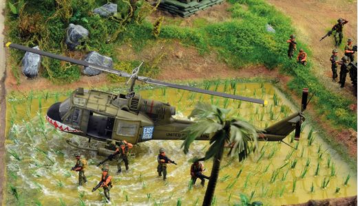 Diorama militaire : Guerre du Vietnam - 1/72 - Italeri 06184