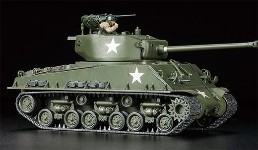 Maquette char d'assaut : M4A3E8 Sherman easy - 1/48 - Tamiya 32595