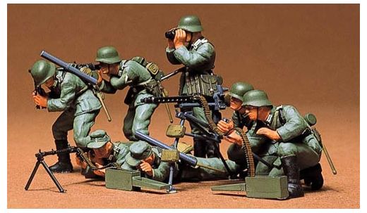 Tamiya 35038 : Mitrailleurs allemands  - 1/35