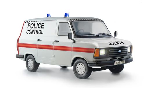 Maquette voiture : Ford Transit Police Britannique - 1:24 - Italeri 03657