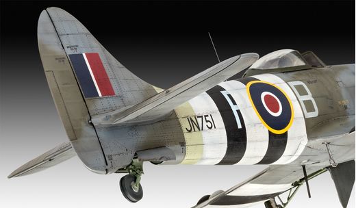 Maquette avion : Hawker Tempest V - 1:32 - Revell 03851, 3851 - france-maquette.fr