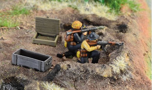 Diorama militaire : Guerre du Vietnam - 1/72 - Italeri 06184