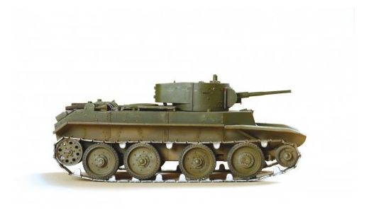Maquette militaire : Char léger BT‐7 - 1/35 - Zvezda 3545 03545 - france-maquette.fr