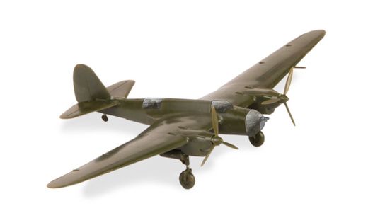 Maquette d'avion militaire : Tupolev SB-2 - 1/200 - Zvezda 6185