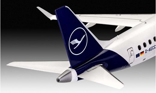 Maquette avion civil : Embraer 190 Lufthansa New Livery - 1:144 - Revell 3883 03883