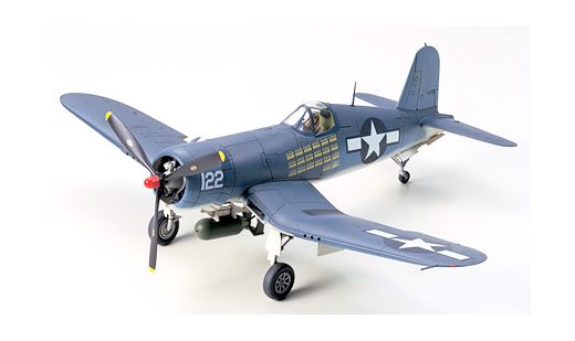 Maquette avion militaire : Vought F4U 1A Corsair - 1/48 - Tamiya 61070